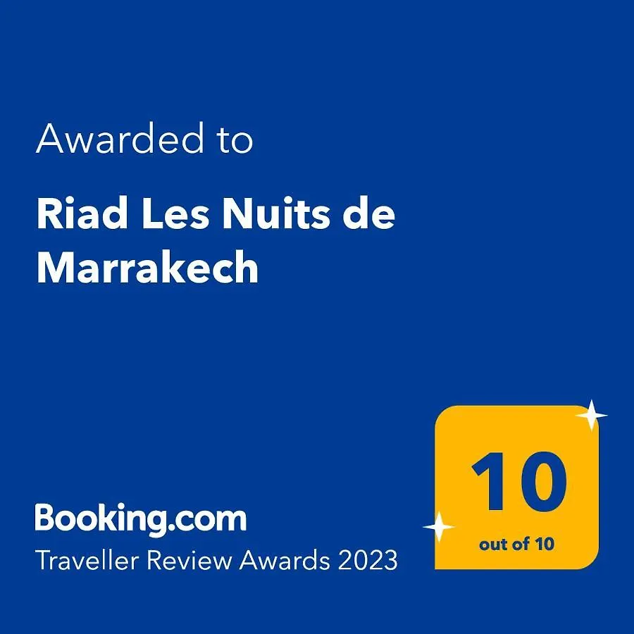 Riad Les Nuits De Marrakech Hotell Marrakesh 5*,