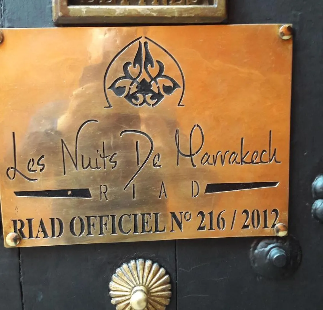 Riad Les Nuits De Marrakech Otel Marakeş 5*,  Fas