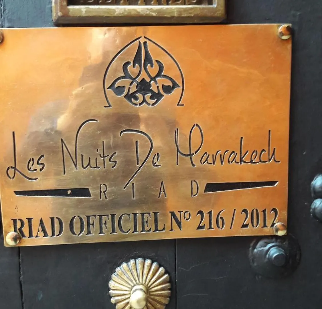 Riad Les Nuits De Marrakech Marrakesh